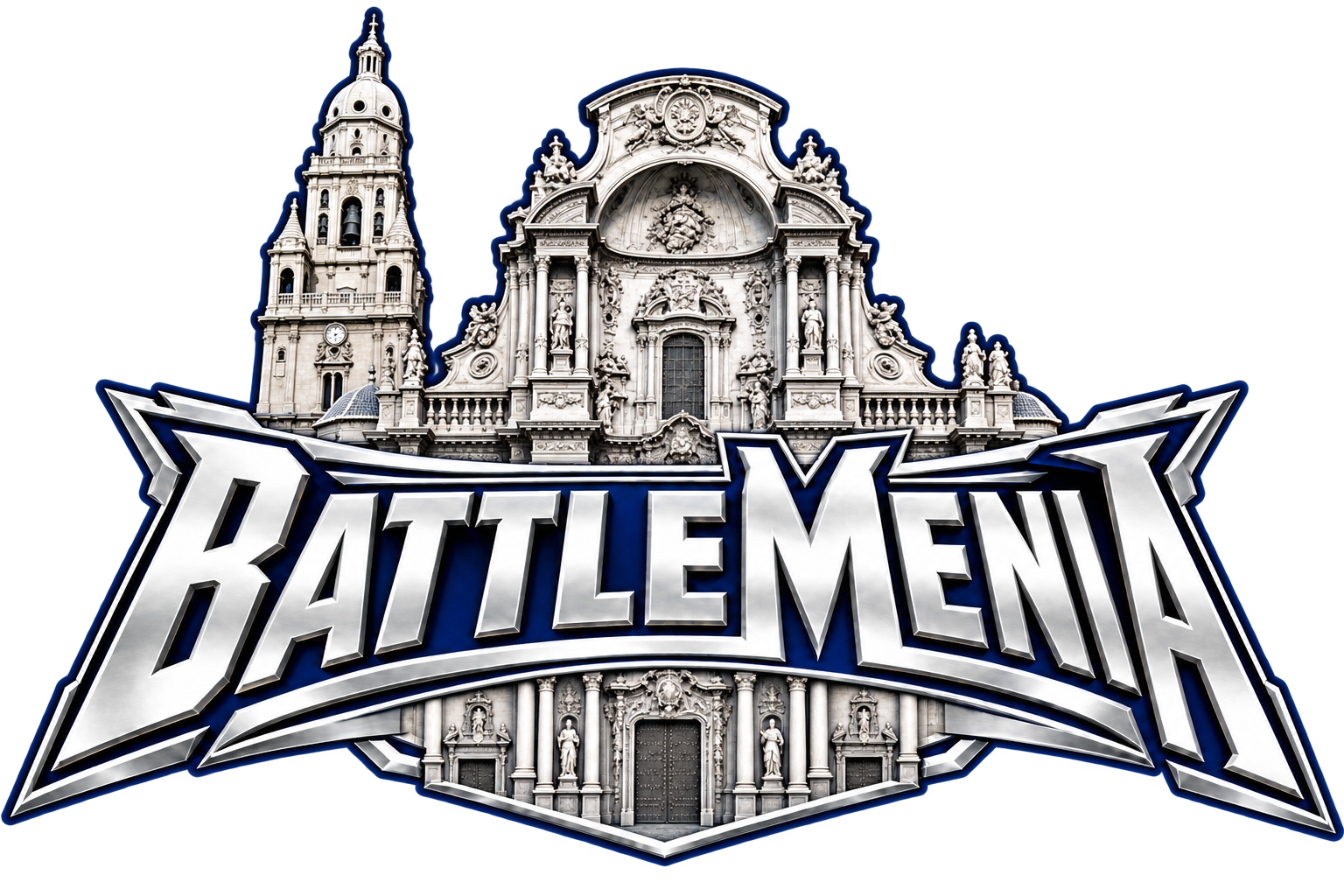 Battlemenia, con la Catedral de Murcia en plateado